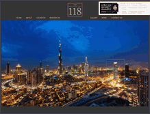 Tablet Screenshot of 118downtown.com